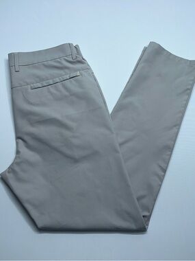 Jack Archer Jetsetter Tech Pant Mens Size 32x32 in Stone Zip Pockets Golf